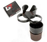 Porta Bevande Auto Multi-Funzione 5in1 Nero Per OPEL Auto