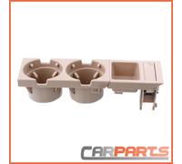 Porta Bevande Con Porta Monete Console Centrale Beige Per BMW 3ER E46 98-07