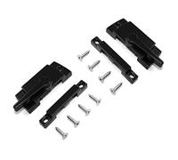 Porta bianca della sostituzione delle mezzalune della finestra scorrevole della lega di zinco e fascia in lega di zinco del protettore delle mezzalune della finestra dello