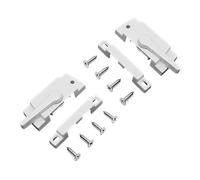 Porta bianca della sostituzione delle mezzalune della finestra scorrevole della lega di zinco e fascia in lega di zinco del protettore delle mezzalune della finestra dello