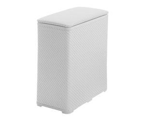 Porta biancheria per il bagno bianco 70lt Robinia di Kiamami Valentina