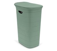 Cesta Portabiancheria con Coperchio Domus Green Tea 36 Litri
