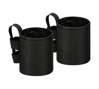 Porta Bicchiere Sedia da Spiaggia 2 Pezzi Organizer Portatile per Bottiglie