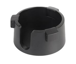 Porta Bicchieri Bevande Antiribaltamento in Plastica Nera | Protezione del Piano, per Tazze Fredde e Bicchieri Carta, Uso Studio e Nave