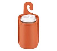 Porta bicchieri per auto | Organizzatore auto per telefono e portabicchieri - Organizzatore per panca posteriore con porta bevande in pelle essenziali per camion e viaggi