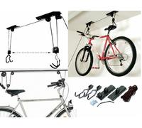 PORTA BICI DA CORSA STAFFA SUPPORTO APPENDI SALVA SPAZIO IN GARAGE BICICLETTA