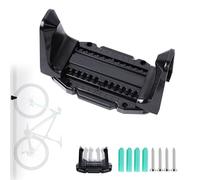 Porta Bici da Muro, Supporto Appendi Bicicletta Regolabile Portabici da Muro Verticale Salvaspazio Appendere Biciclette Rack Portaoggetti,Supporti da Parete Biciclette Accessori per Garage,Nero