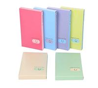 Porta biglietti da visita, 2 pezzi, porta carte di credito e porta carte di credito, organizer Lomo Card Photocard Photo Album (120 tasche)