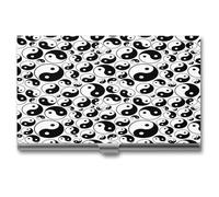 Porta biglietti da visita con ananas e cuori, sottile, professionale, ideale come organizer per biglietti da visita e porta carte regalo, per uomini e donne, Stile-1-1, Taglia unica, Porta biglietti