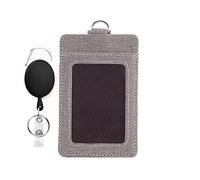 Porta biglietti da visita con cordino Porta carte con cordino, Custodie for documenti, Custodie for documenti da 5 pezzi Portafogli in pelle PU retrattile Custodia for pass for autobus Custodia for ba