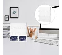 Porta-biglietti Da Visita Espositore Carte Trasparente Della Carta D'ufficio