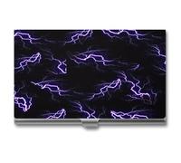 Porta biglietti da visita italiano Penne Rigate Macaroni, custodia sottile professionale per biglietti da visita e porta biglietti da visita ideale per uomini e donne, Stile-3-4, Taglia unica, Porta