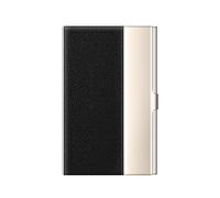 Porta biglietti da visita Porta biglietti da visita in microfibra di alta qualità resistente all'usura Porta biglietti da visita sottile da uomo Porta biglietti da visita portatile alla moda da donna