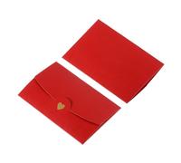 Porta biglietti d'auguri for buste da 20 pezzi | Buste for inviti aziendali con cuore dorato for il compleanno del matrimonio(Color7)