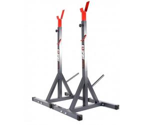 Porta bilanciere coppia regolabile per squat K-SPORT
