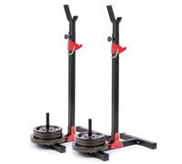 Supporti per bilancieri regolabili con porta pesi (2 pezzi) MH-S202 - Marbo Sport