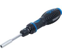 Porta bit a cricchetto 1/4" commutabile telescopico 35-145mm magnetico 18 den...