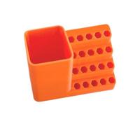Porta Bits Per Viti | Rastrelliera per Teste di Cacciavite | Organizzatore Testine Per Garage Cantina Officina, Supporto Punte