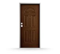 Porta blindata, Premium, Noce medio, 800 x 2100 mm ou su misura, modello Farneta, classe di sicurezza 3, configura individualmente