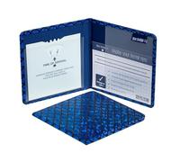 Porta Blue Badge per disabili, con bilancia olografica, realizzato nel Regno Unito, con funzione ologramma, con funzione timer, porta badge per disabili