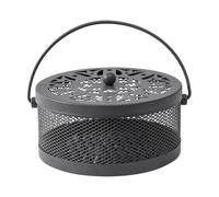 Porta bobine di incenso, Coil Tably, supporto rotondo portatile, con da tavolo, raccogli ceneri per questo porta incenso, la sua forma e funzionalità per campeggio, balcone, posto di lavoro