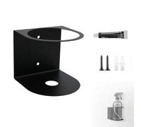 Porta Bombolette Spray Portabottiglie Spray, Porta Lattine, Scaffale per Bombolette Spray, Supporto per Bomboletta Spray, Accessorio per Attrezzi ad Aria Compressa per Garage Officina (1 Slot)