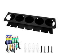 Porta Bombolette Spray, Supporto Da Parete Per Bombole Spray 5 Slot Per Organizzazione Garage (1 pcs)