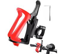 Porta borraccia per bicicletta, supporto per bottiglia , accessorio per bicicletta regolabile fissaggio al manubrio per telaio 20-35 mm strada e montagna