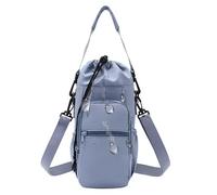 Porta bottiglia d'acqua con, portatile, per esterni, escursionismo, viaggi, spiaggia, corsa, sport, pendolari, scuola, palestra, ufficio, studenti, Multicolore, S,