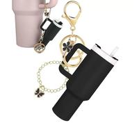Porta bottiglia d'acqua con tracolla regolabile compatibile Stanley Tumbler Owala Hydroflask YETI ecc materiale in silicone alimentare molteplici modi di trasporto per accessori perfetto camminare
