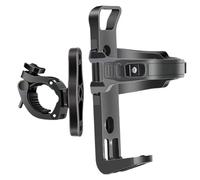 Porta bottiglia d'acqua per biciclette, porta borraccia per bicicletta, supporto fisso per bollitore da bicicletta, porta tanica per fissaggio a tubo tondo a sgancio rapido per biciclette da moto