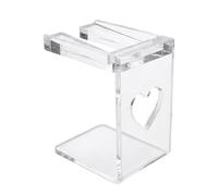 Porta bottiglia di gel per unghie, invertito a forma di L, in acrilico trasparente, stabile, accessorio per la casa fai da te, per adulti, principianti, dilettanti, donne, ragazze, fidanzate