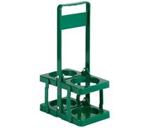 Porta Bottiglia Di Latte Portante Per Vetri Di Vetro - Porta Birra Pieghevole, Manico Portatile | 2 Bottiglie Whisky Vino Carrier, Organizer Da Picnic Per Campeggio Viaggio Eventi Uso Quotidiano