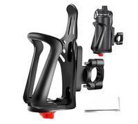Porta bottiglia per bicicletta, supporto bottiglia per bicicletta, gabbia per bevande | accessorio per bicicletta regolabile fissaggio al manubrio per telaio 20-35 mm strada e montagna