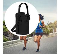 Porta bottiglia per bottiglia portatrice per bottiglia con spallatta regolabile