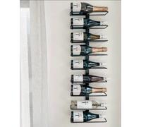 Porta bottiglie cantinetta in ferro industriale