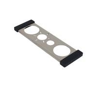 Sanni Shoo drip.it! Scolabottiglie in Acciaio Inox Multiuso e Estensibile | Practico, Pieghevole, Salvaspazio, Resistenti al Calore | Scolapiatti per Bottiglie | Organizer/Accessori/Supporti Cucina