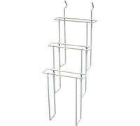 Porta brochure, 11 x 11 x 28 cm, 3 ripiani, 1 pezzo