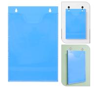 Porta brochure da parete da 2 pezzi - Supporto per volantini in acrilico per