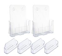 Porta Brochure Supporto Per Libri Portatile Rack Di Archiviazione Desktop