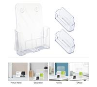 Porta Brochure Supporto Per Libri Portatile Stand Di Visualizzazione Del File