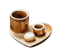 Porta bruciatore di incenso, per macchie,stand di macchia di bruciatore in ceramica | 4 in 1 incenso Stick Spiritual Zen Art for Living Room Yoga Relaxation Home Decoration