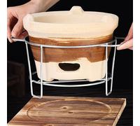 Porta Bruciatore in Metallo Rack Grigliare Accessori Per Barbecue