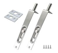 Porta Bullone Filo Nascosto 15.2cm Antifurto Giardino Cancello Capanno