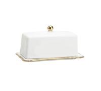 Porta Burro Burriera in ceramica, contenitore for burro, robusto, di grande capacità, for formaggio, piatto for , for buffet da banco, biscotti