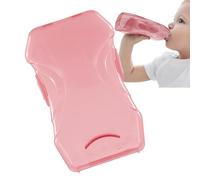 Porta buste per alimenti senza spremere, porta buste per alimenti per | bambini - Supporto per buste per alimenti sicuro e antischiacciamento - Porta buste per yogurt, per la conservazione degli al