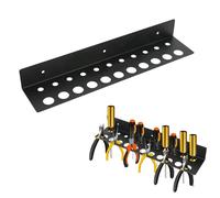 Porta Cacciavite - Organizer da Parete per Utensili in Metallo - Contenitore Utensili Manuali Resistente, Organizzazione Salva-Spazio - Per Casa, Garage, Officina E Laboratorio