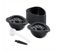 Porta Caffè Professionale per 9662.62 Ricaricabile Filtro Holder Caffè con Cucchiaio Spazzola Accessori Ufficio Casa Accessori