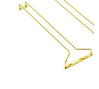 Porta calici in ottone 685x145mm
