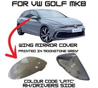 Porta Calotta Specchietto Laterale Dipinta Per VW Golf MK8 2021 A LA7C Luna Grey